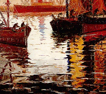 Benito Quinquela Martn - 'Reflejos' - 1953
